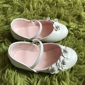 Janie and Jack White Mary Janes